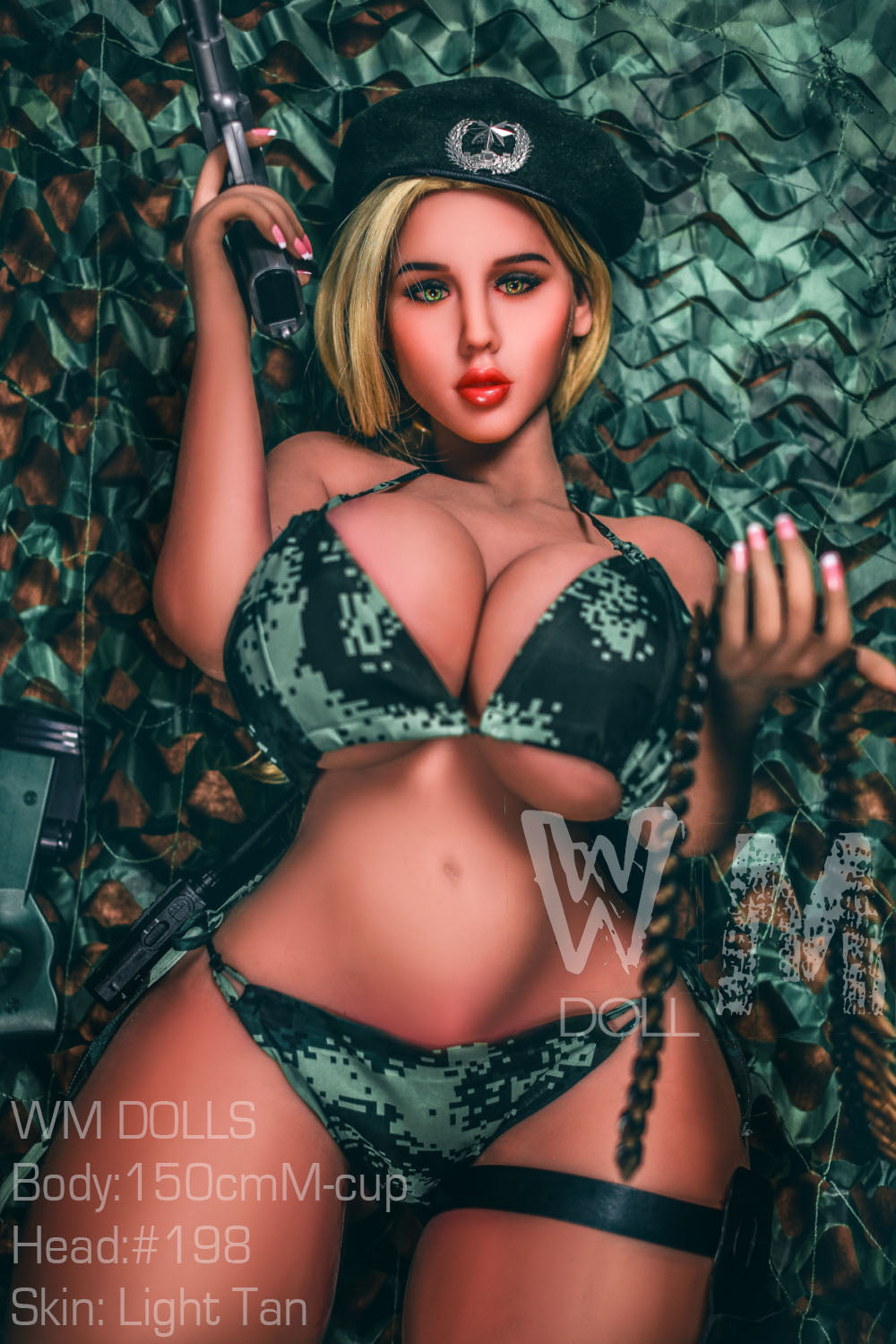 WM Doll 150CM M-cup + 198#