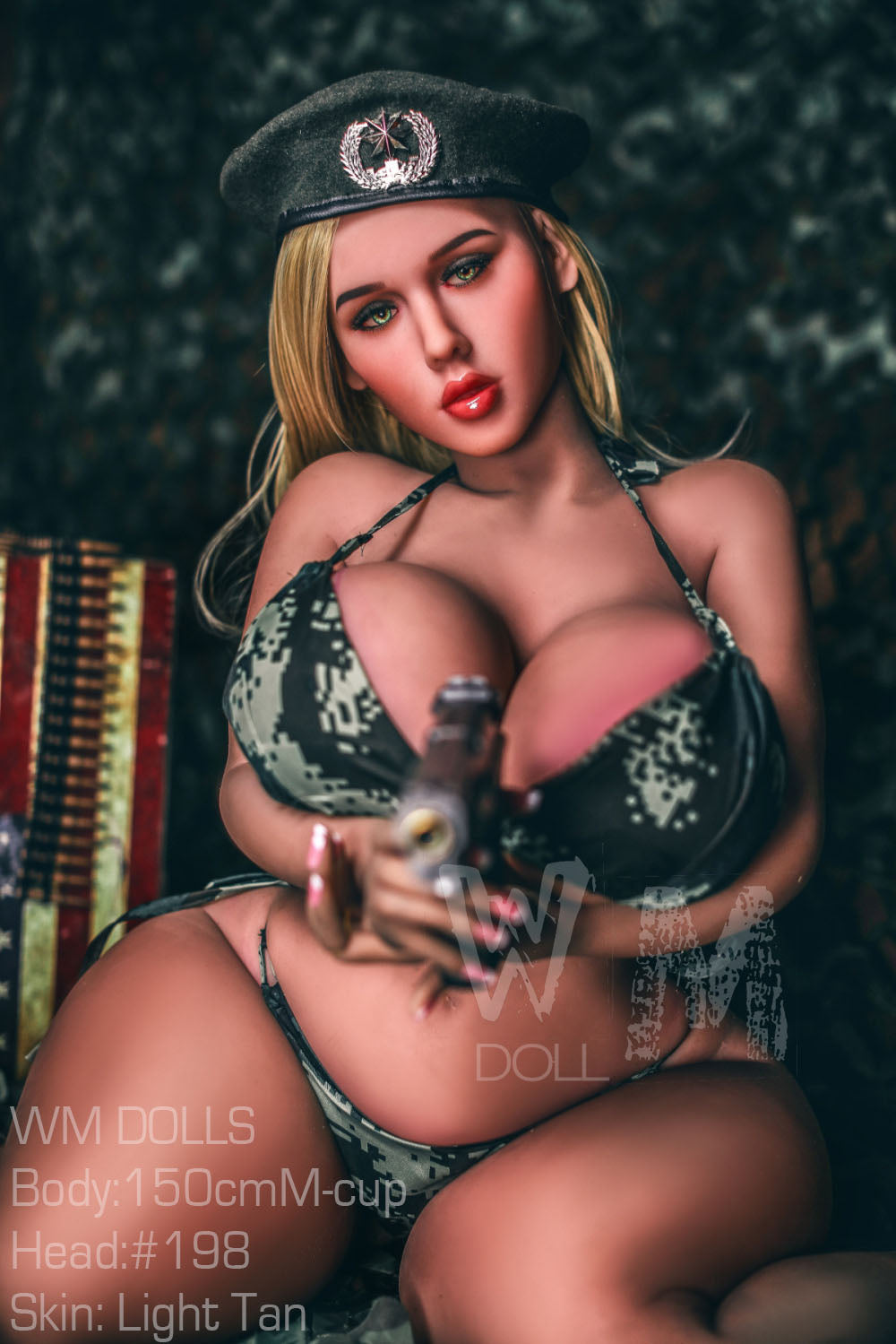 WM Doll 150CM M-cup + 198#