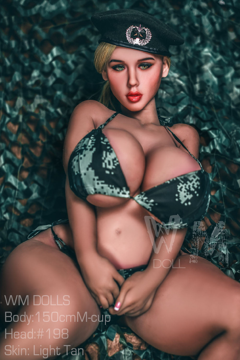 WM Doll 150CM M-cup + 198#
