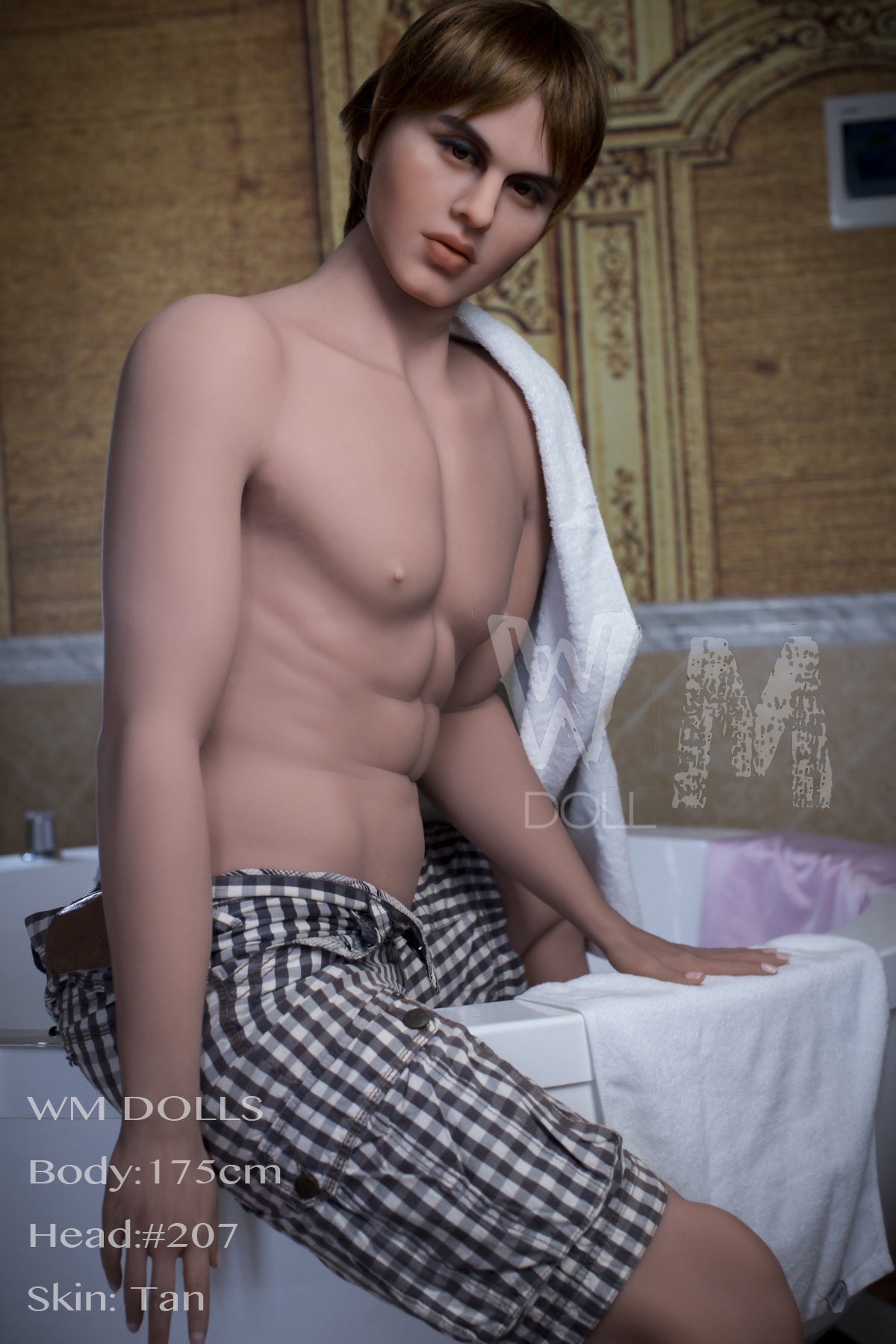WM Doll 175CM Male Sex Doll + 207#
